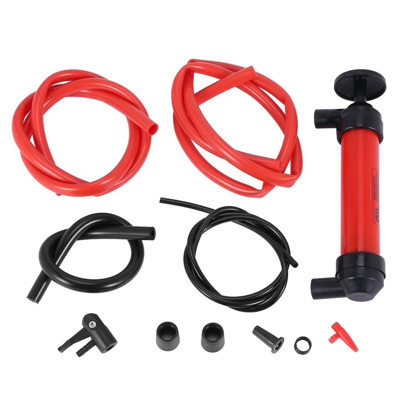 Multi Purpose Siphon Transfer Pump Kit, with Dipstick Tube Fluid Fuel
