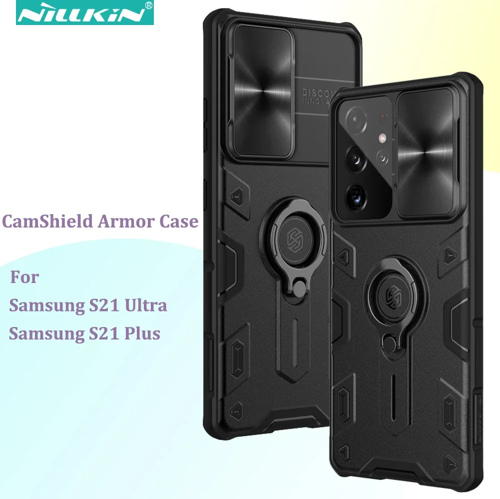CamShield Armor Case for Samsung Galaxy S21 Ultra S21 Plus