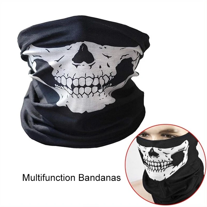 Halloween Mask Horror Skeleton Chin Performance Party Dress Up