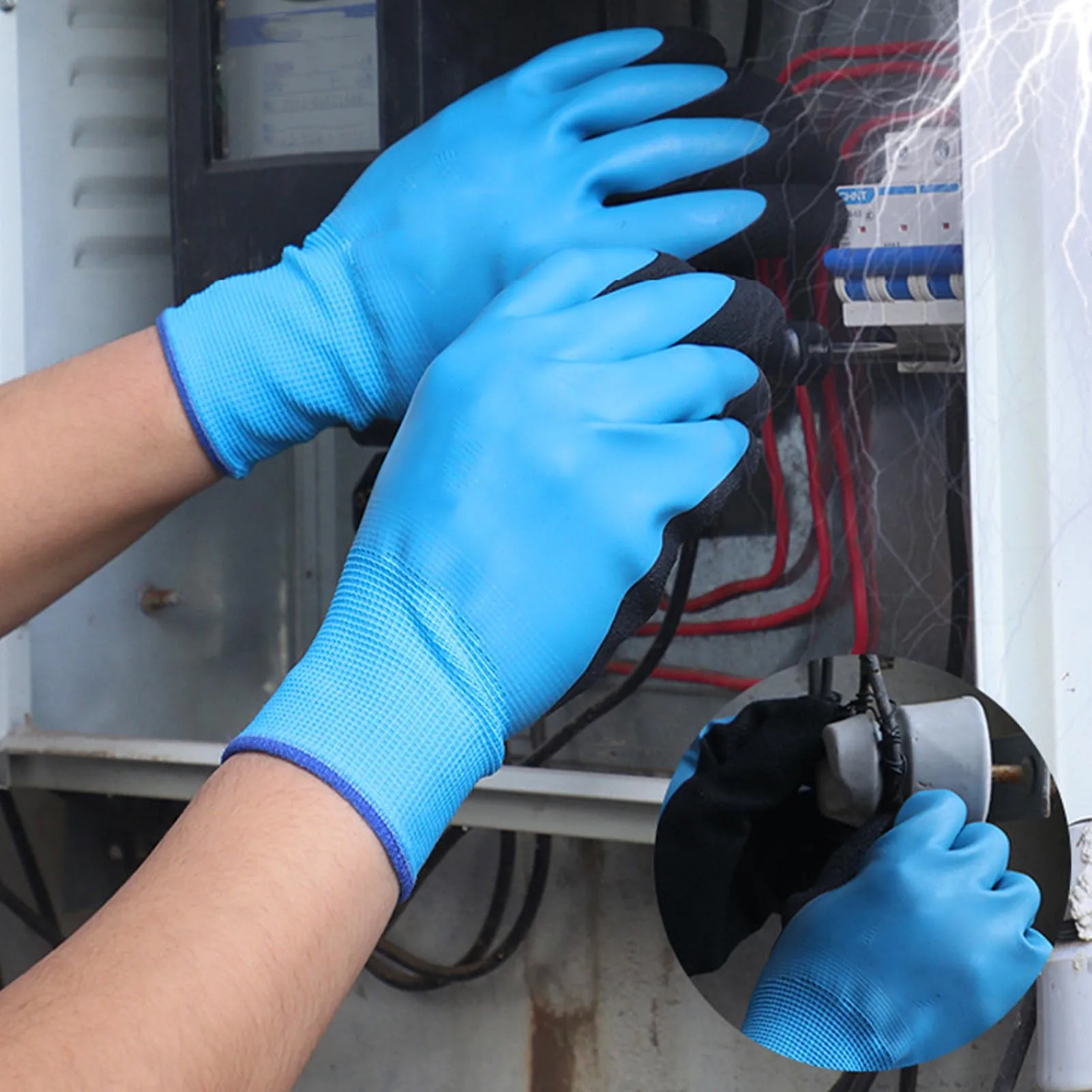 Lineman Electrical Insulated Gloves for Electrical Equipment for insulating gloves