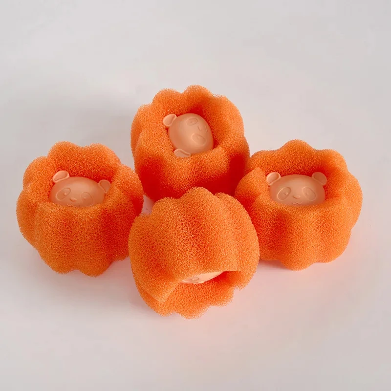 1/4pcs Pet Hair Remover Reusable Ball Laundry Washing Machine Filter Wool Sticker Cat Hair Remover Pet Fur Lint Catcher Home laundry ball pet hair remover laundry hair catcher