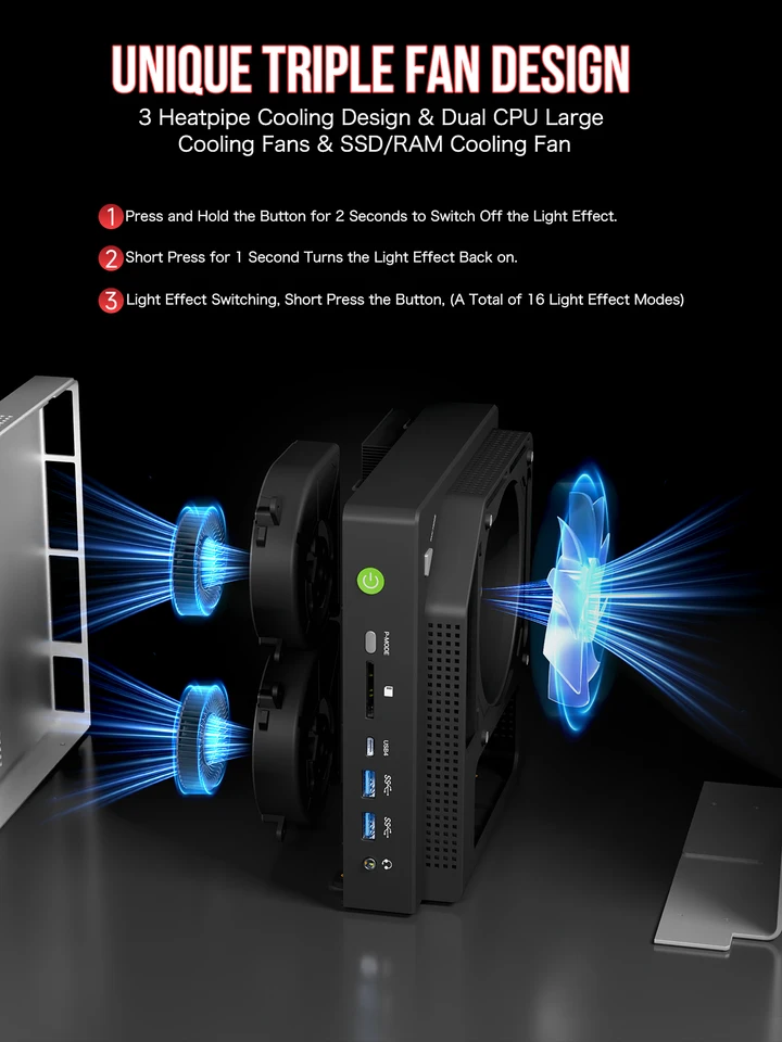 GMKtec EVO-X2 AI Mini PC AMD Ryzen Al Max+ 395 LPDDR5X 64GB/128GB