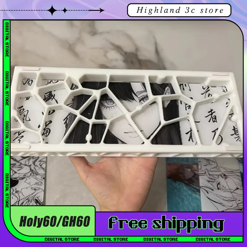 holy60 風 GH60ケース 60% メカニカルキーボード用ケース,GH60ポッド2の製造と互換性の