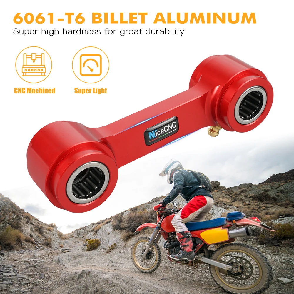 Für Honda XR650L 1993-2025 2024 Tieferlegungsgestänge 1,18 Zoll/30 mm für Honda XR600R 1985-2024 Billet Aluminium XR 600R XR 650L Zubehör – Detail 4