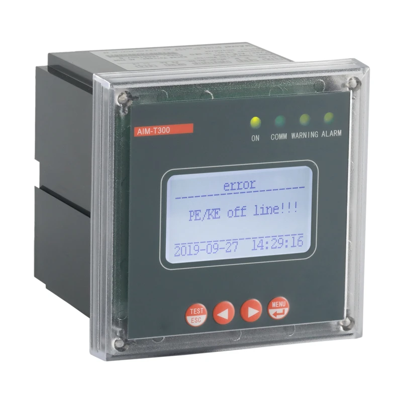 

For Acrel AIM-T300 0-480V AC/DC Modbus-RTU Insulation Resistance Monitoring Meter for IT Systems