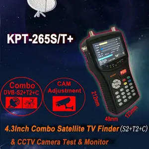  KangPut KPT-955G+(más) AHD buscador de satélite de mano cctv  cámara monitor satélite hd buscadores satélite buscador de satélite DVBS2  MPEG4 señal dvb-s2 antena satélite : Electrónica