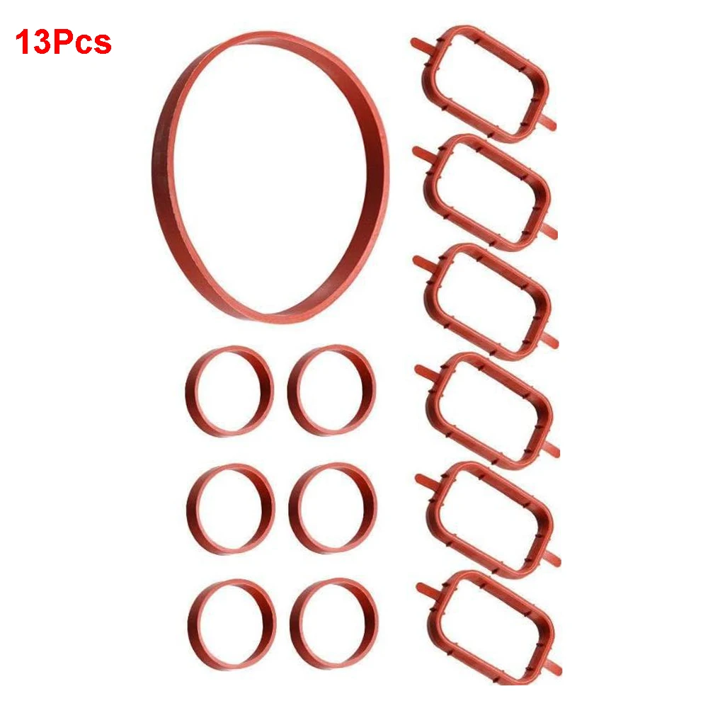 Car Rubber Intake Manifold Seal Gasket Repair Kit 22/33MM For Bmw E87-E93 E39 E60 M57 11617790198