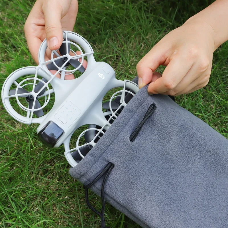 Thick Plush Storage Bag for DJI NEO Drone Portable Handbag Drone / Control Carrying Case Software Cloth Pouch Accessories