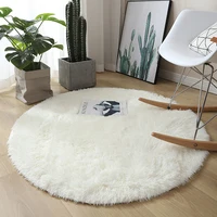 Fluffy Wool Rug Living Room Carpet 1