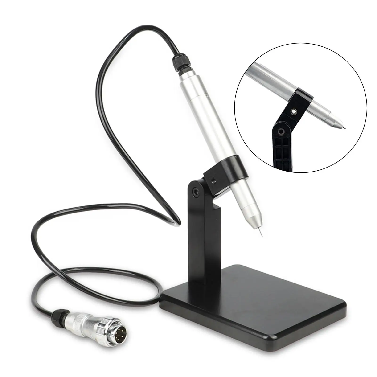 

Soldering Iron Pen with Stand Stainless Steel for Electric Repairing Jewelry