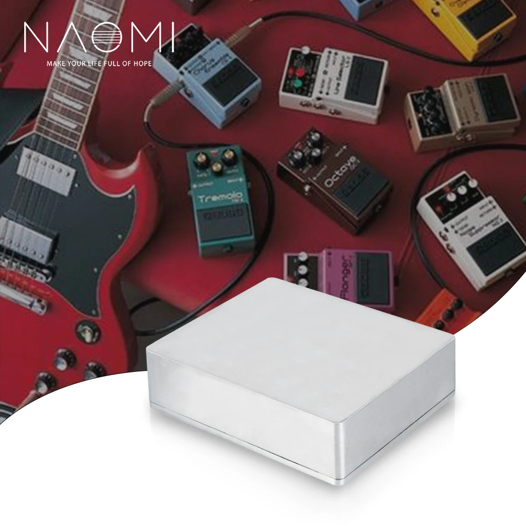 NAOMI Diecast Aluminum Enclosures Effects Pedal Enclosure For Guitar Effect Cases Holder 145.2*121.2*40mm Size