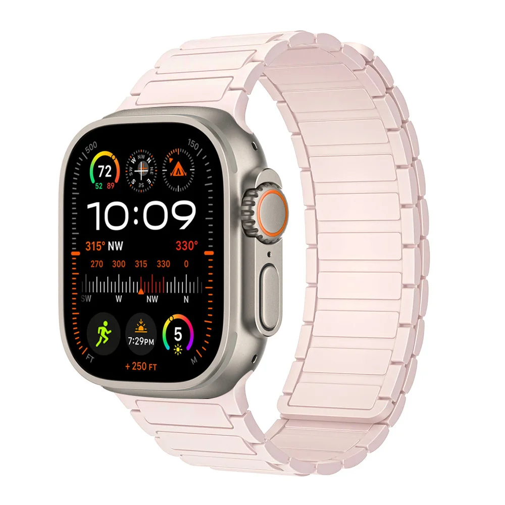 Magnetic Silicone Link Bracelet