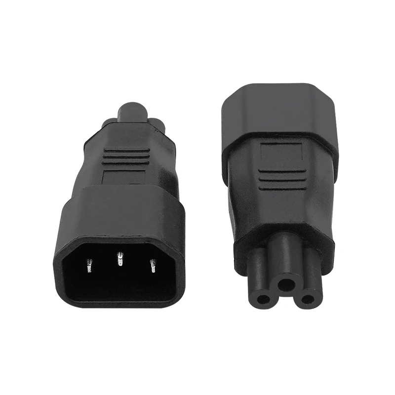 

1PC Universal Power Adapter IEC 320 C14 to C5 Adapter Converter C5 to C14 AC Power Plug Socket 3 Pin IEC320 C14 Connector NEWEST