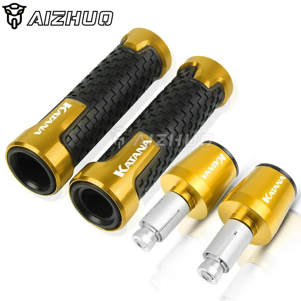 

Motorcycle Handlebar Handle Bar Grips Ends Plug Slider For Suzuki KATANA600 KATANA750 KATANA 600 750 1100 RF900R DR650S DR650SE