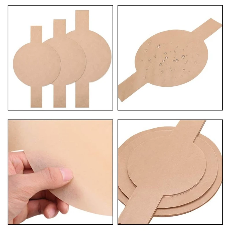 Nonstick Parchment Paper Rounds With Lift Tabs For Cake Pans