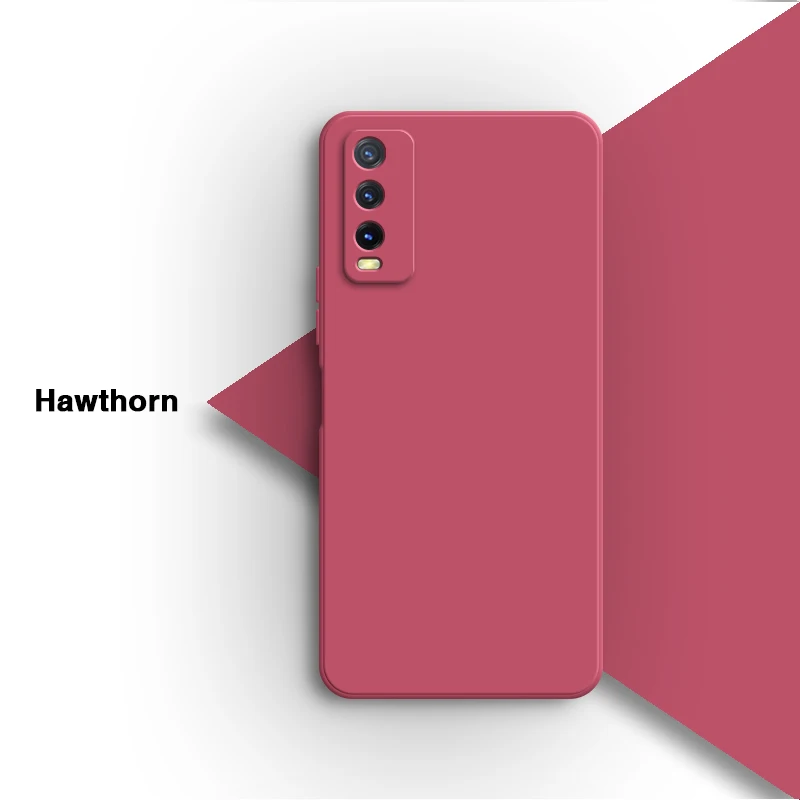 Sleek Liquid Silicone Phone Case with Camera Protection
