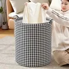 Foldable Dirty Laundry Large Size Dirty Cloth Storage Bucket Dirty Fabric Storage Basket for Waterproof Laundry Toy Organizer 1