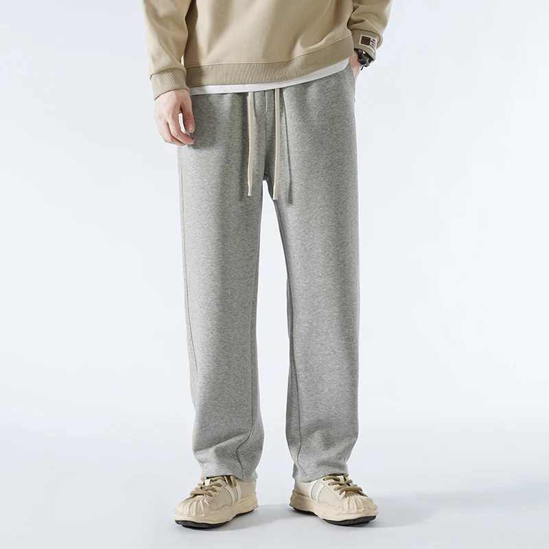 Sport Jogging Trousers Fashionable Wide Leg Pants Wide Leg Pants Fashion Pants Autumn Harlan Sports Pants Sweatpants Baggy Joggers Cotton Korean Neutral Loose Outdoor Personality Design Jogger Trousers