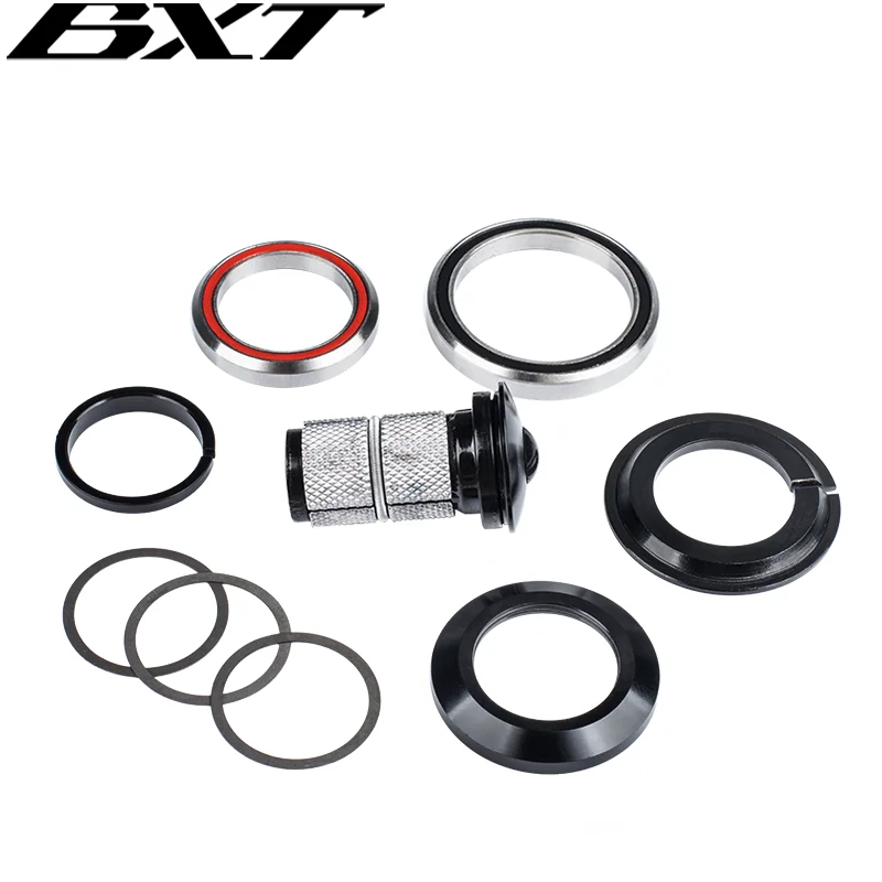 MTB Road Bike steering column Headset 41.8/42-52 1-1/2 to1-1/8" Fork MTB Bike Frame Taper Headset