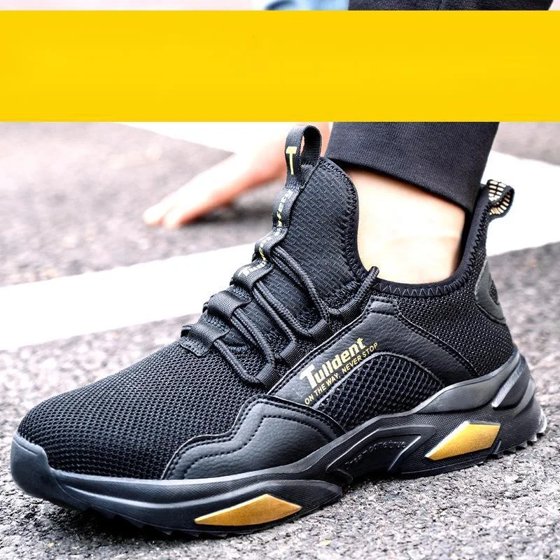Men Athletic Shoes Tennis Shoes Sneakers Mesh Easy To Clean Sneakers Footwear_voghion.com