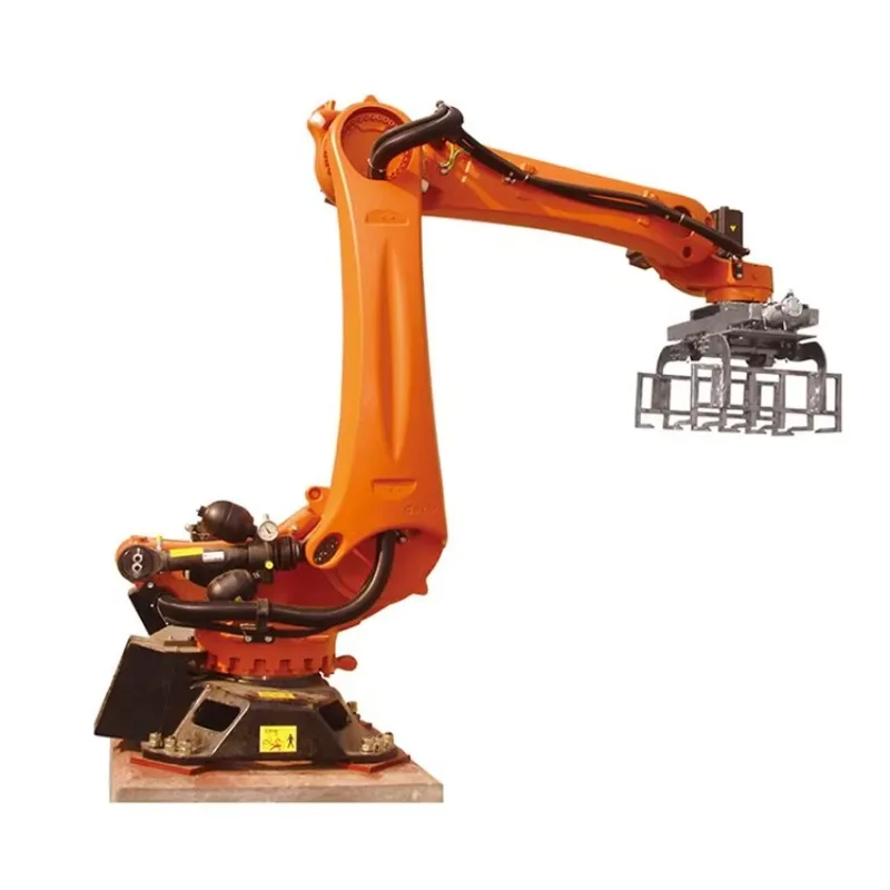 Palletizzatore robot con sistema robotico di palletizzazione personalizzato per l'integrazione automatica del trasportatore dei cartoni - immagine 6