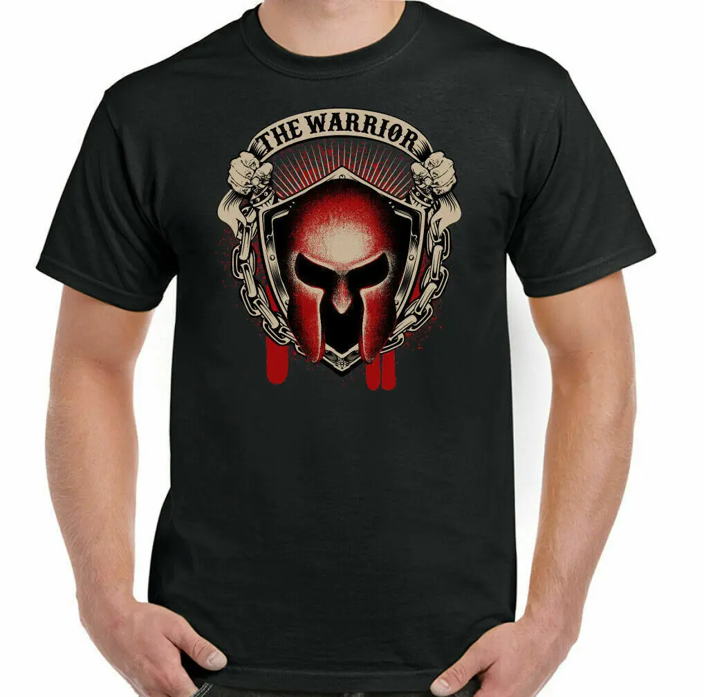 

Spartan Roman Fitness Warrior MMA Bodybuilding Training T-Shirt. Summer Cotton O-Neck Short Sleeve Mens T Shirt New S-3XL