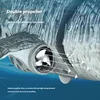 2024 New 2.4G Wireless Charging Remote Control Simulation Dinosaur Water Spray Swinging Canglong Boy and Children's Water Toy 3