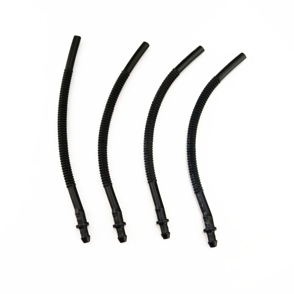 Scjyrxs Qty 4 Front Windshield Washer Pour Wiper Spray Nozzle Pipe For Vw Golf Mk4 Passat B5 Bora Beetle 6E0 955 985A 6Rd955985