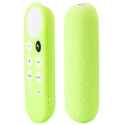 Silicone Protective Case for Smart TV Remote - Non-Slip, Durable, Shockproof Cover (Luminous green)