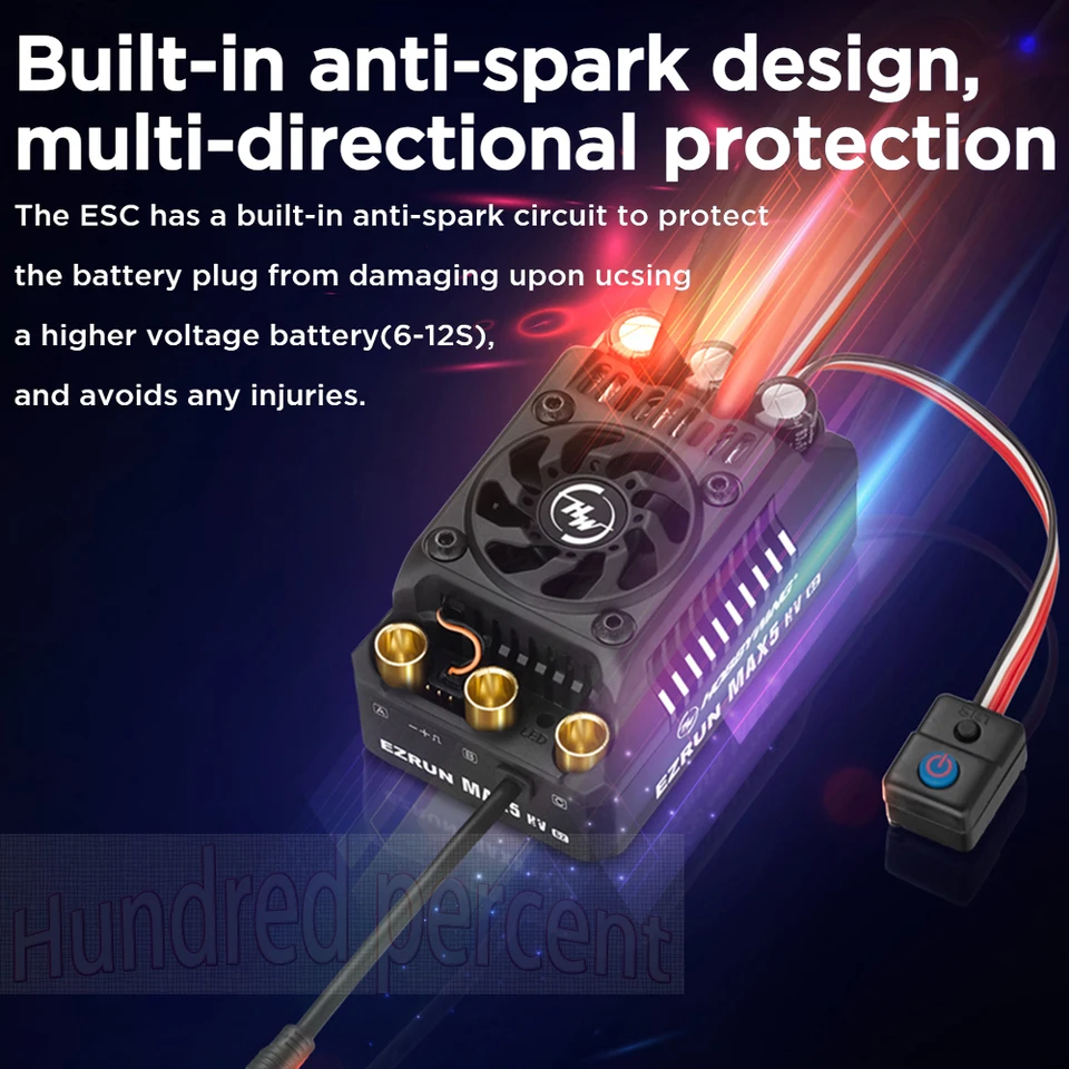 ホビーラジコン HOBBYWING MAX5 EZRUN MAX5 G2 Combo - HOBBYWING North America