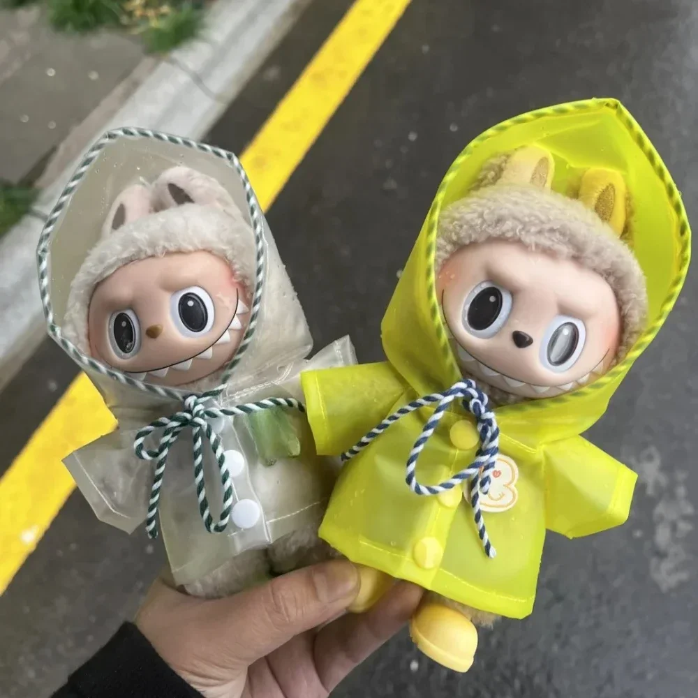 Cute Raincoat & Shoes Set for 15-17cm Dolls - Adorable Casual Sports Doll Accessories