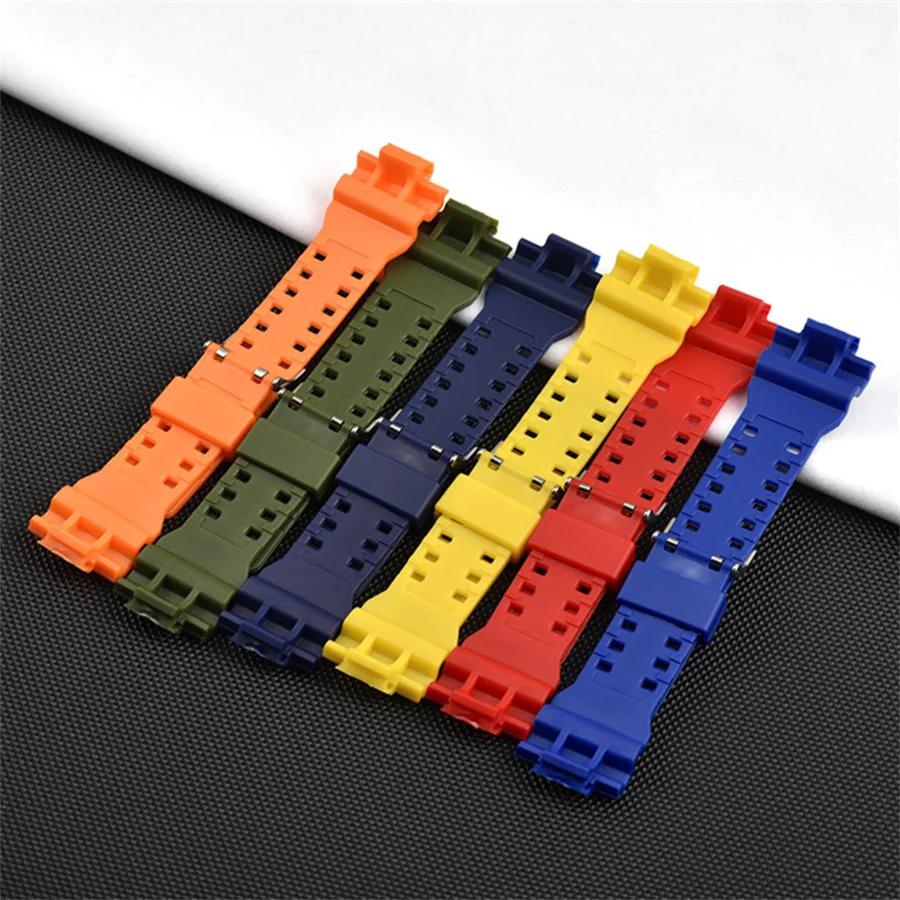 Фото Ремешок резиновый для Casio g-shock GA100 GA110 GA120 GA150 GD-100 GD120 №1