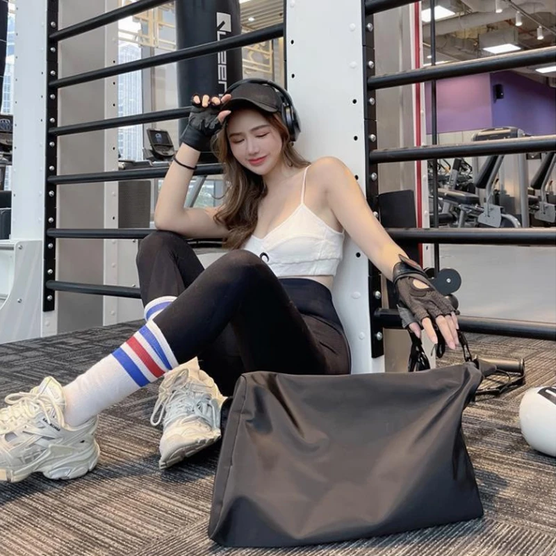 High Quality Shoulder Bag for Women Large Capacity Sport Bag School Student Bookbags Handbags Casual Gym Pack Hobo Tote