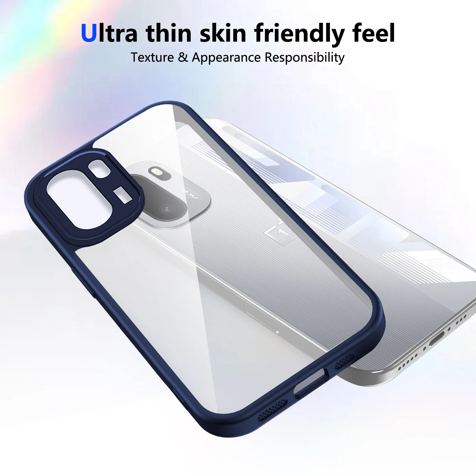 Luxury Transparent Shockproof Bumper Case Cover