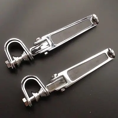 

1 "-1 1/4" CRASH BAR защита двигателя шоссе колышки подножки для HARLEY FL XL Cruiser