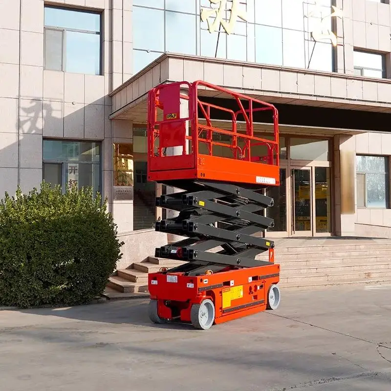 

Sell Small Goods Lift Platform Heavy Duty and Big Platform Off Road Scissor Lift