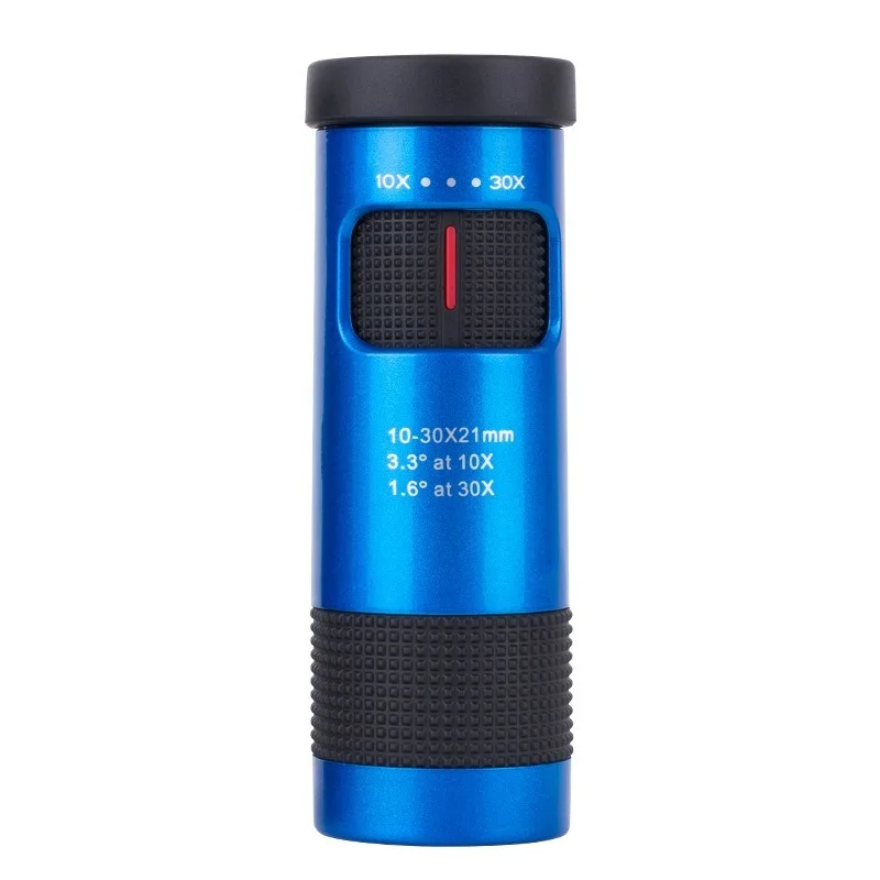 

Оригинальный бинокль для путешествий 10-30x21 HD, Монокуляр высокой мощности с гибким фокусом, телескоп для карманного путешествия, охоты