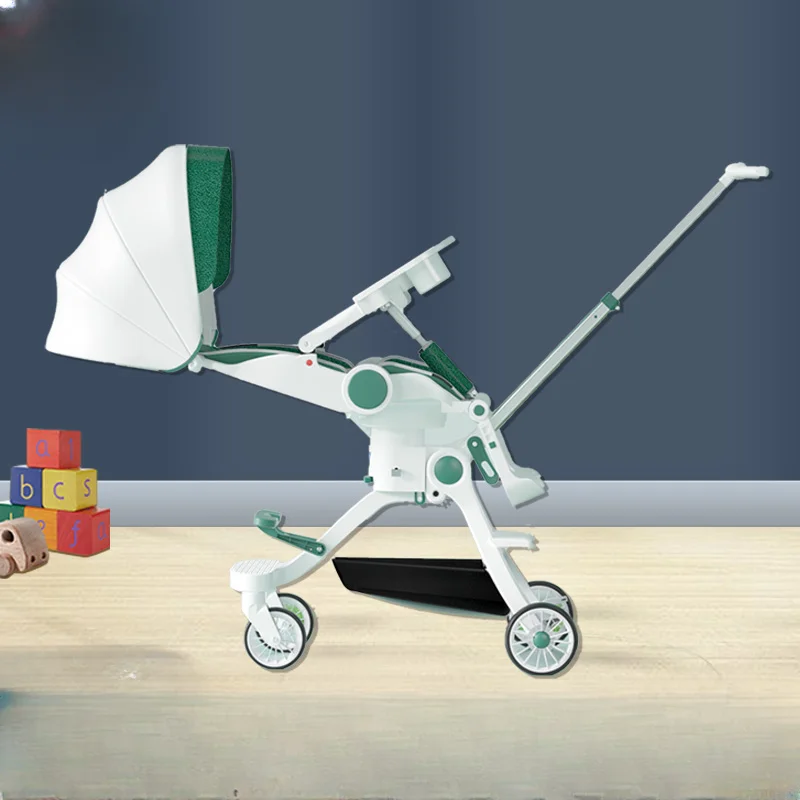 Baby Stroller Lightweight High View Sit Lie Down Comfort Folding Pram Accessories
