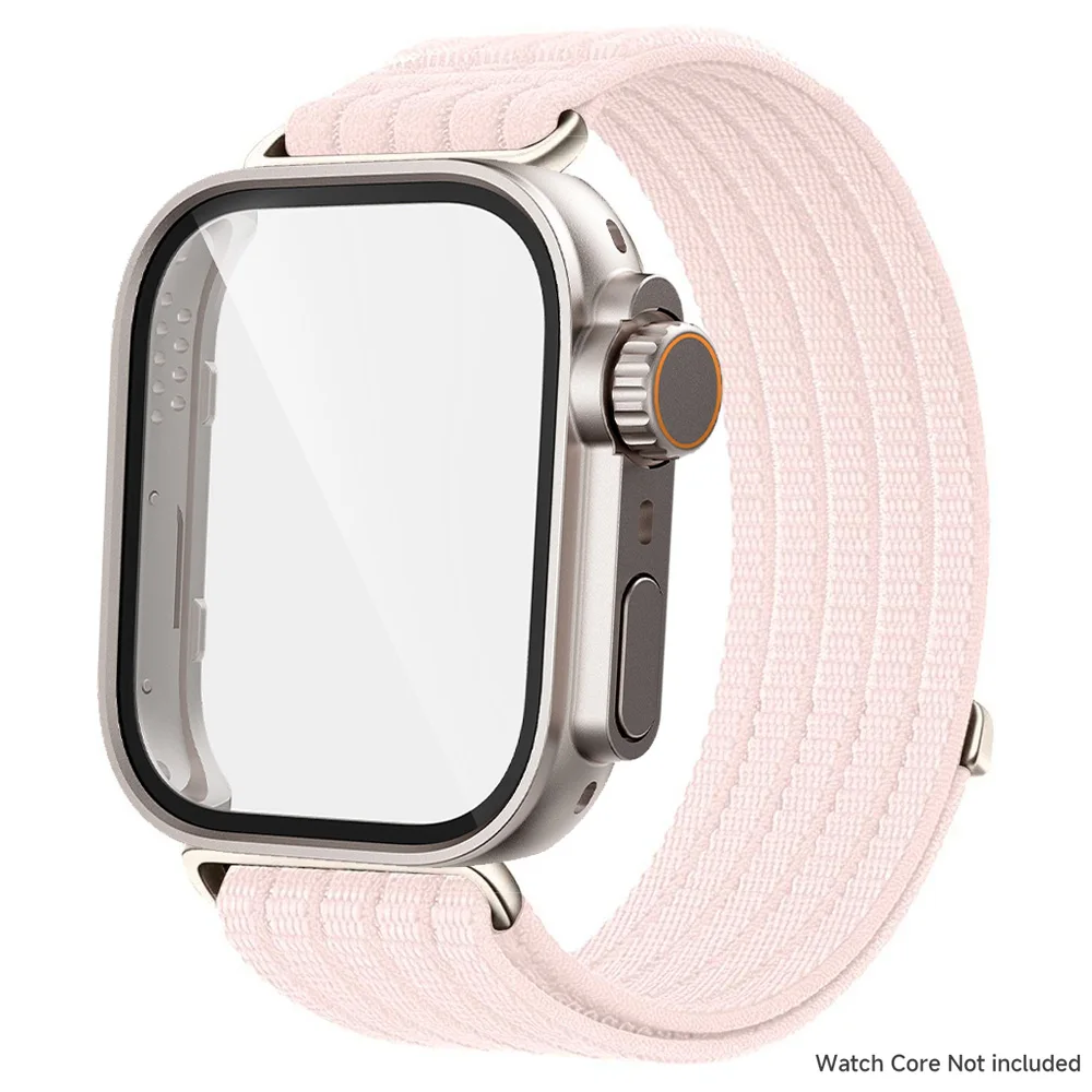 Nylon Band Bracelet with Bumper Frame Protector and Glass Screen Guard