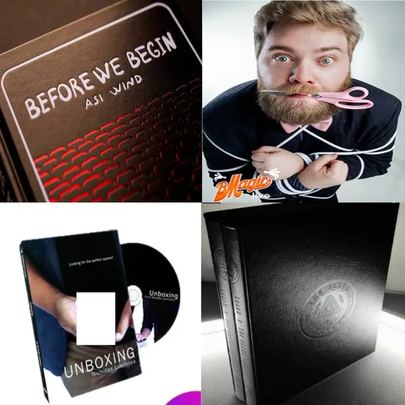 

Распаковка Николасом, прежде чем мы начнём работу ветра Asi, BMagic Live от бен лудмера, черный проект от Looch фокусов