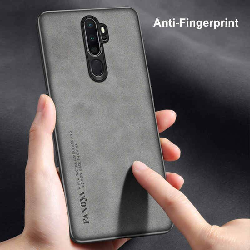 Premium PU Leather Business Matte Silicone Phone Case - Luxury Protection Cover