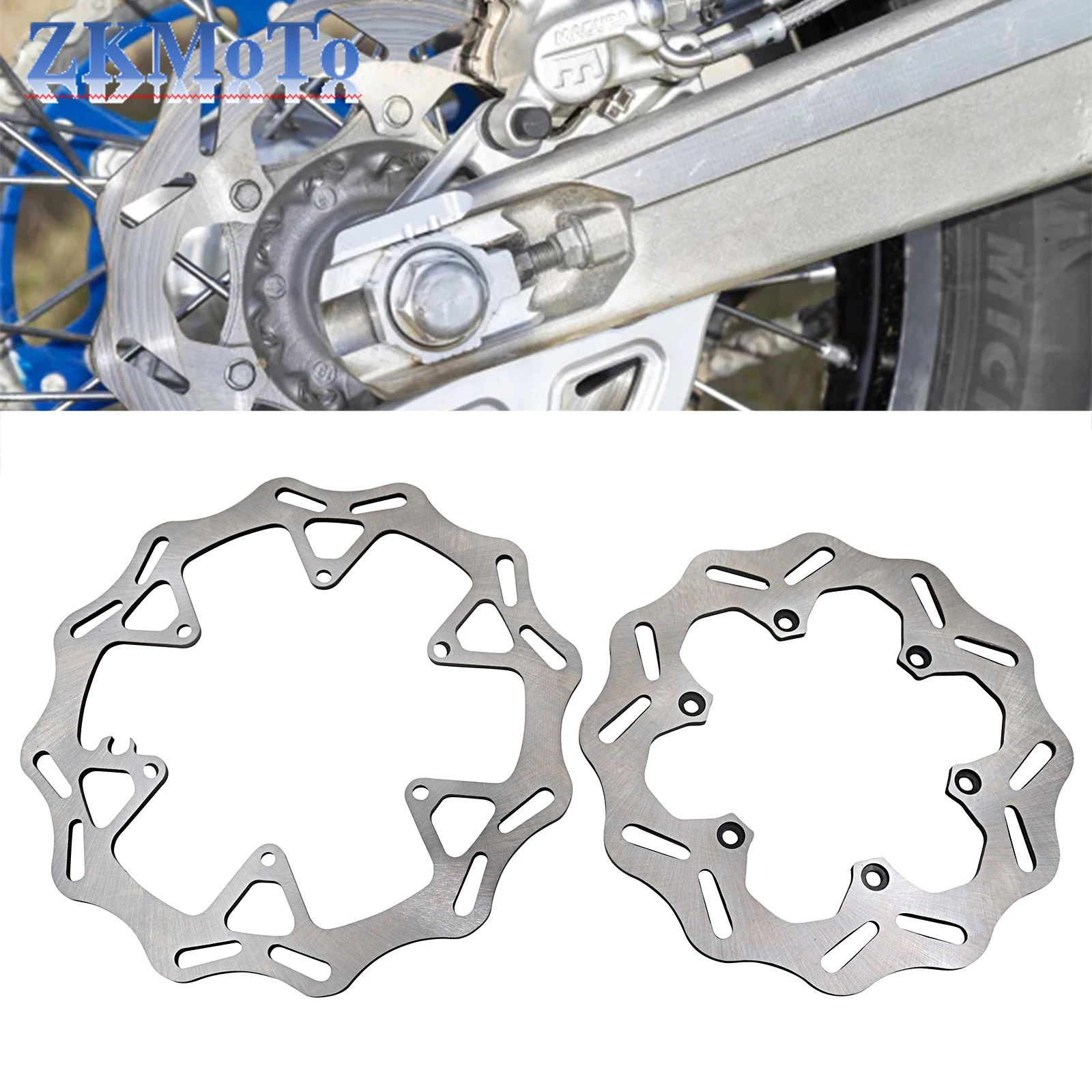 260MM 220MM Front Rear Brake Disc Brake Rotor Disk For KTM SX SXF XC ...