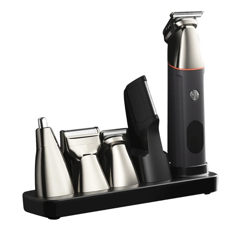 

5 in 1 Waterproof Electric Face Shavers Nose Hair Trimmer Professional Hair Men Grooming Durable