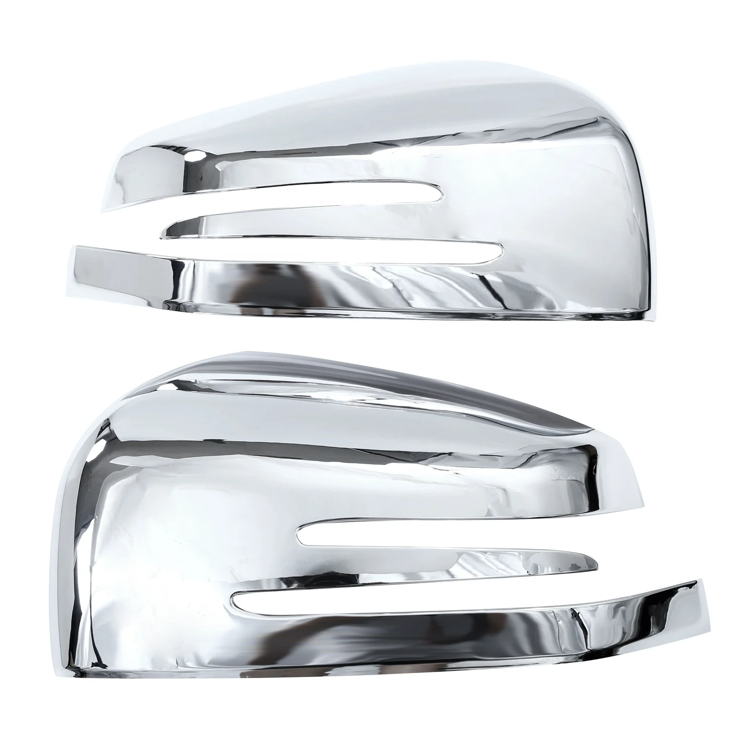 

2X хромированная Автомобильная флип-Крышка для Mercedes Benz Ml Gl 2013-2016 Gle Gls Class