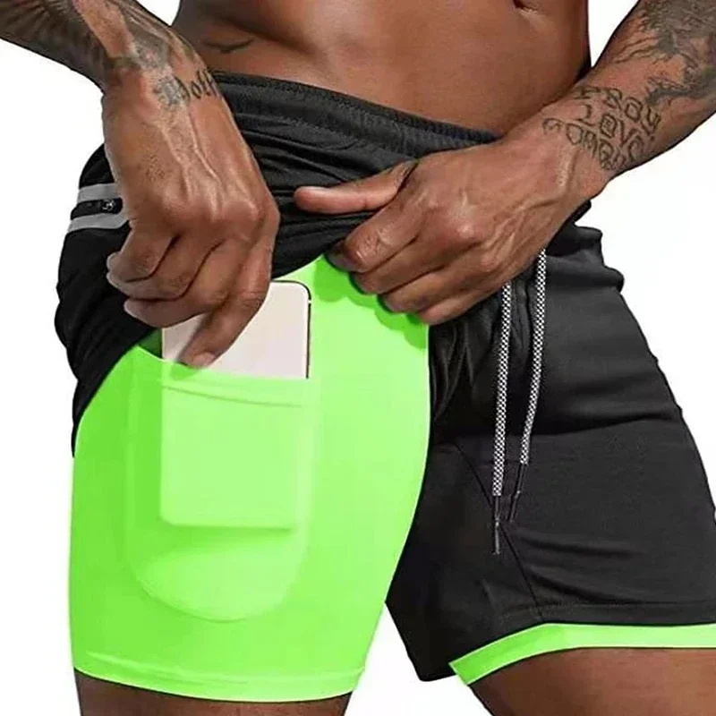 Men’s 2-in-1 Fitness Shorts – 2