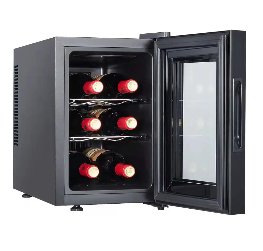 Multi-layer Fridge Mini Home Freezer Glass Single Door Wine Refrigerator