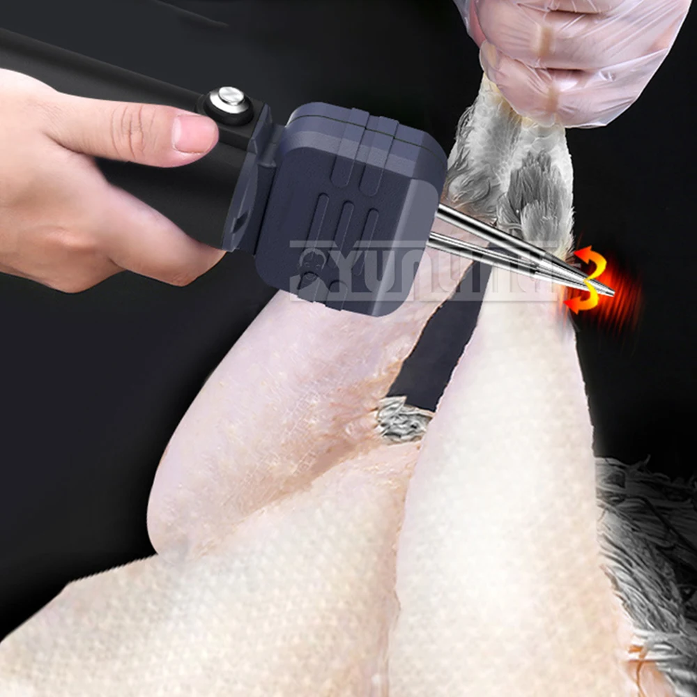 Aves de Aves de Pato de Frango Elétrico Arrancar Máquina Ferramenta de Remoção de Penas Portátil