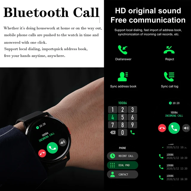 LEMFO Smart watch women Bluetooth call Sport Fitness Tracker LF28Pro Smartwatch 2022 For men 250mAh battery 1.28 inch 240*240 HD 3