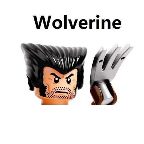 

Compatible 76022 Sh118 Wolverine James Howlett Logan Building Blocks Mini Action Figure Toys