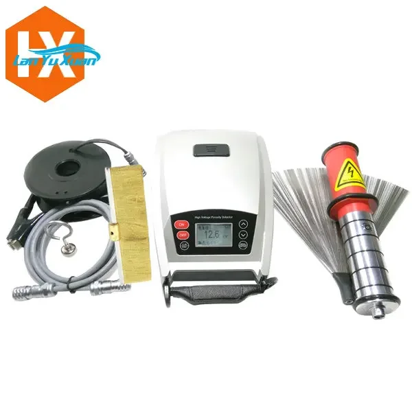 

Holiday Detector Coating Pinhole Leak Detection Equipment Device HXHD-6 Pulse Spark Leak Detector 0.6KV~30KV